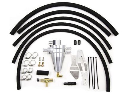 Killer B 08-14 WRX / 08-17 STI Air/Oil Separator w/ Plumbing - eliteracefab.com