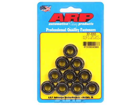 ARP 10mm x 1.25 12 Point Nut (1) 300-8344 - eliteracefab.com