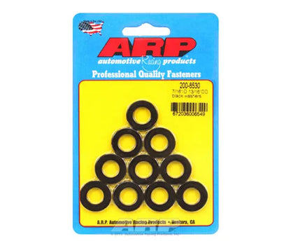 ARP Chrome Moly Special Purpose Washers - 7/16" I.D., 13/16" O.D. w/o I.D. Chamfer - (10 Pack) - eliteracefab.com