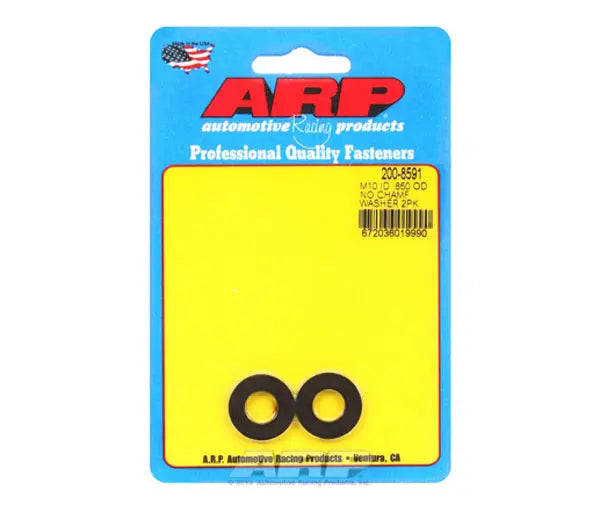 ARP Black Washers - 10mm ID x .850 OD (10) - eliteracefab.com