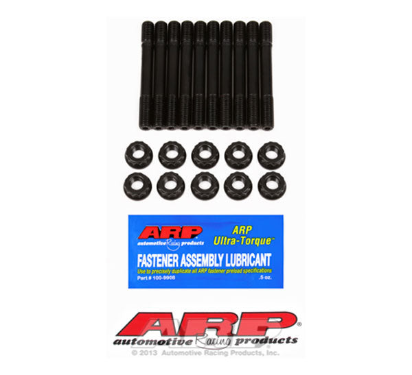 ARP Hex Nuts Main Stud Kit 2-Bolt Mains Chromoly Black Oxide - BMW 4-Cylinder - eliteracefab.com