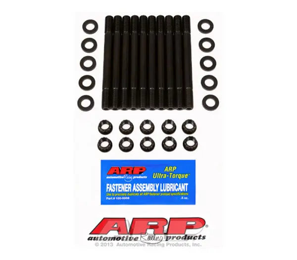 ARP Cylinder Head Stud 12 Point Nuts Chromoly Black Oxide - Mazda 4-Cylinder - eliteracefab.com