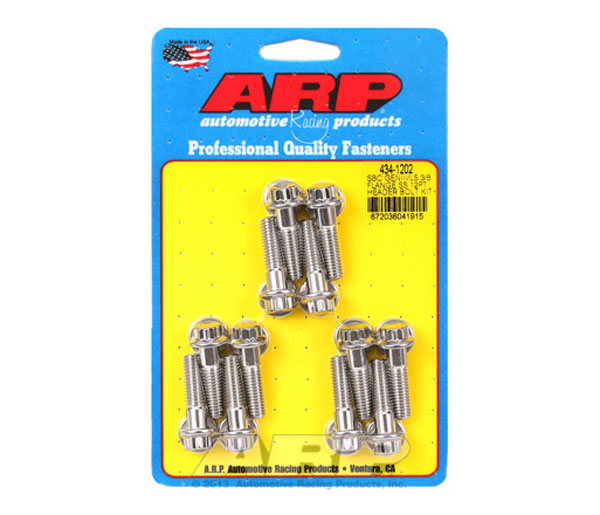 ARP Stainless Steel Header Bolt Kit - 12 Point GM LS - eliteracefab.com