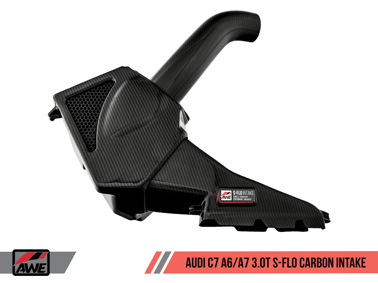 AWE Tuning Audi C7 A6 / A7 3.0T S-FLO Carbon Intake V2 - eliteracefab.com