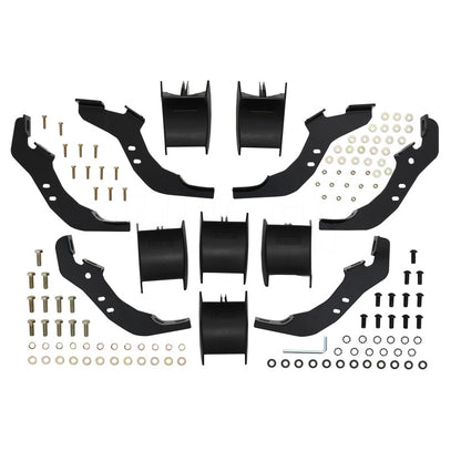 Westin 21-22 Ford Bronco (4-Door) PRO TRAXX 5 Oval Nerf Step Bars - Textured Black - eliteracefab.com