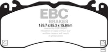 Load image into Gallery viewer, EBC 15+ Ford Mustang 5.0 Performance Pkg Yellowstuff Front Brake Pads - eliteracefab.com