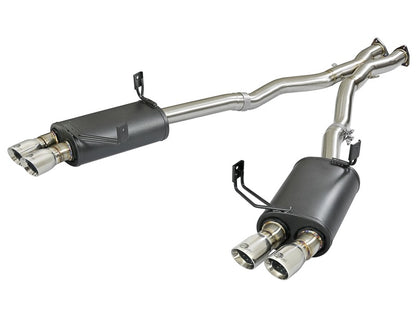 aFe MACH Force-Xp 2-1/2in 304 SS Cat-Back Exhaust w/Polished Tips 05-08 BMW Z4 M Coupe (E86) L6 3.2L aFe