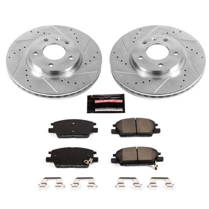 Power Stop 18-19 Buick LaCrosse Front Z23 Evolution Sport Brake Kit - eliteracefab.com