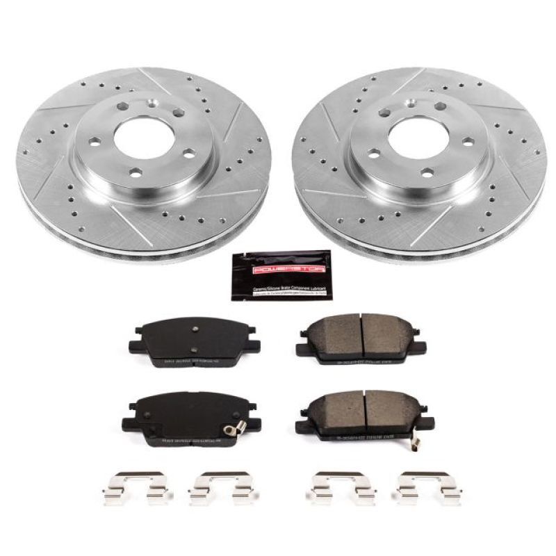 Power Stop 18-19 Buick LaCrosse Front Z23 Evolution Sport Brake Kit - eliteracefab.com