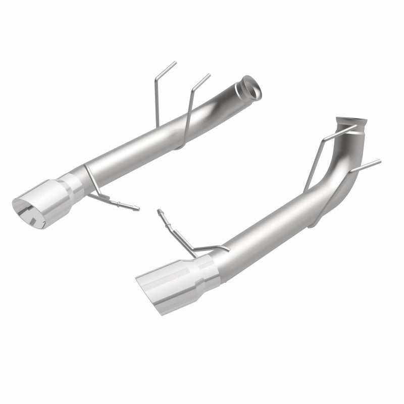 MagnaFlow 13 Ford Mustang Dual Split Rear Exit Stainless Axle-Back Cat Back Exhaust (Competition) Magnaflow