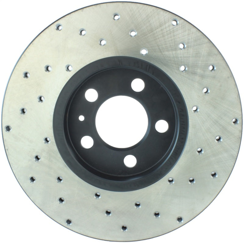 StopTech 6/99-08 VW Beetle / 03-10 Beetle Conertible / 12/98-06 Golf GTI Right Front Drilled Rotor Stoptech