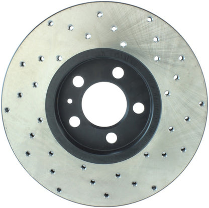 StopTech 6/99-08 VW Beetle / 03-10 Beetle Conertible / 12/98-06 Golf GTI Right Front Drilled Rotor Stoptech
