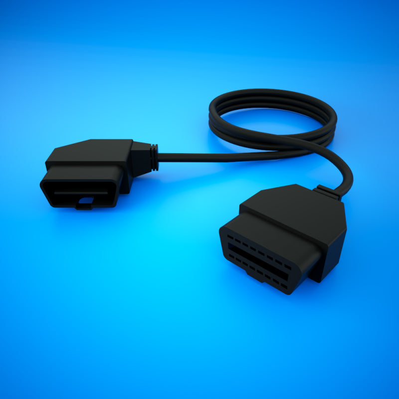 HPT OBD2 5ft Cable Extension Right Angle - eliteracefab.com