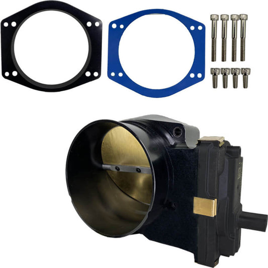 Granatelli 2013-2020 GM LT1/LT4/LT5 112mm Drive-By-Wire Black Throttle Body - Part GMTBLT112B