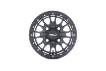 Load image into Gallery viewer, Weld UTV RF Series Raptor U500 14x8 Raptor Beadlock 4x136 4BS Satin BLK