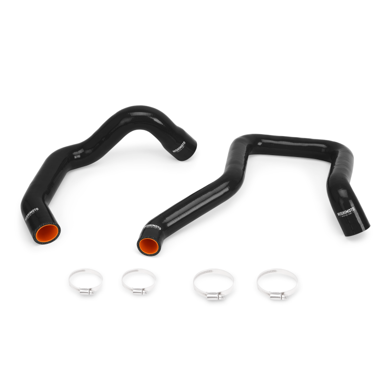 Mishimoto 91-01 Jeep Cherokee XJ 4.0L Silicone Coolant Hose Kit - Black - eliteracefab.com