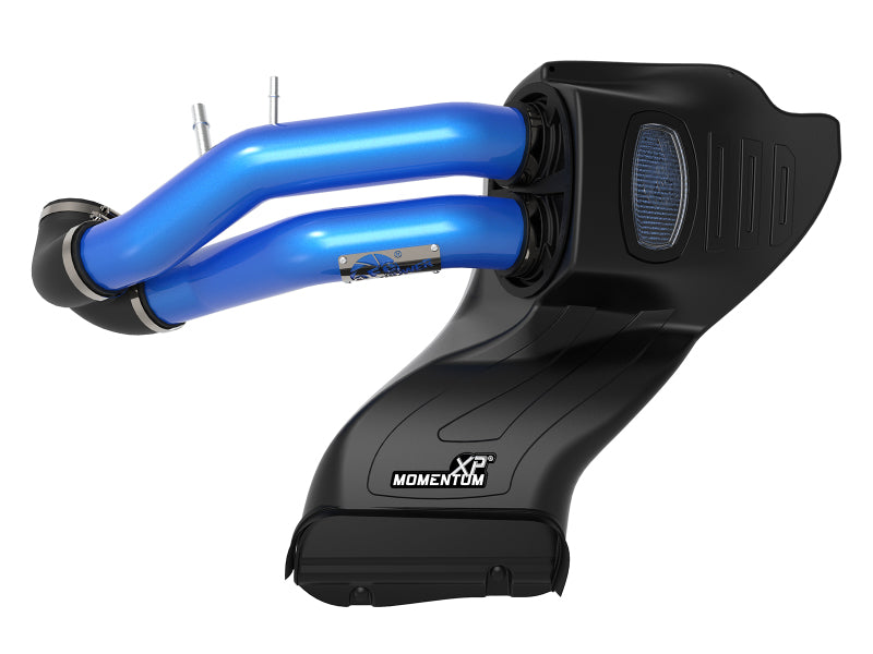 aFe Momentum XP Cold Air Intake System w/ Pro 5R Media Blue 15-19 Ford F-150 V8-5.0L - eliteracefab.com