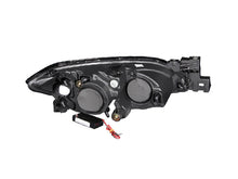 Load image into Gallery viewer, ANZO USA Mazda 3 4dr Projector Headlights W/ Halo Black Ccfl; 2004-2008 - eliteracefab.com