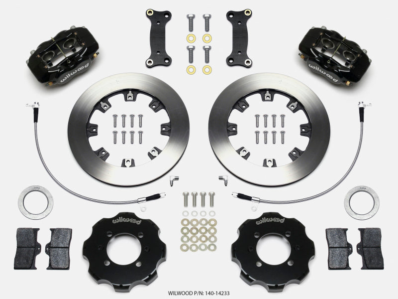 Wilwood Forged Dynalite Front Hat Kit 12.19in 2016-Up Mazda MX5 Miata w/ Lines Wilwood