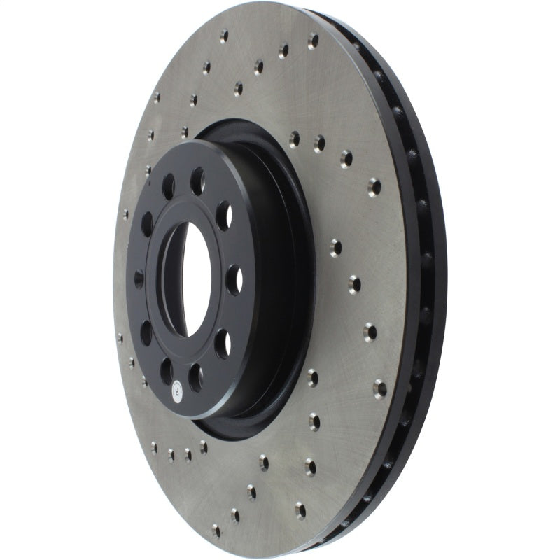StopTech 06-13 Audi A3/08-09 TT / 06-09 VW GTI Mk V Cryo-Stop Right Front Drilled Rotor Stoptech