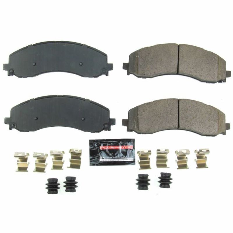 Power Stop 2019 Ram 2500 Front Z23 Evolution Sport Brake Pads w/Hardware - eliteracefab.com