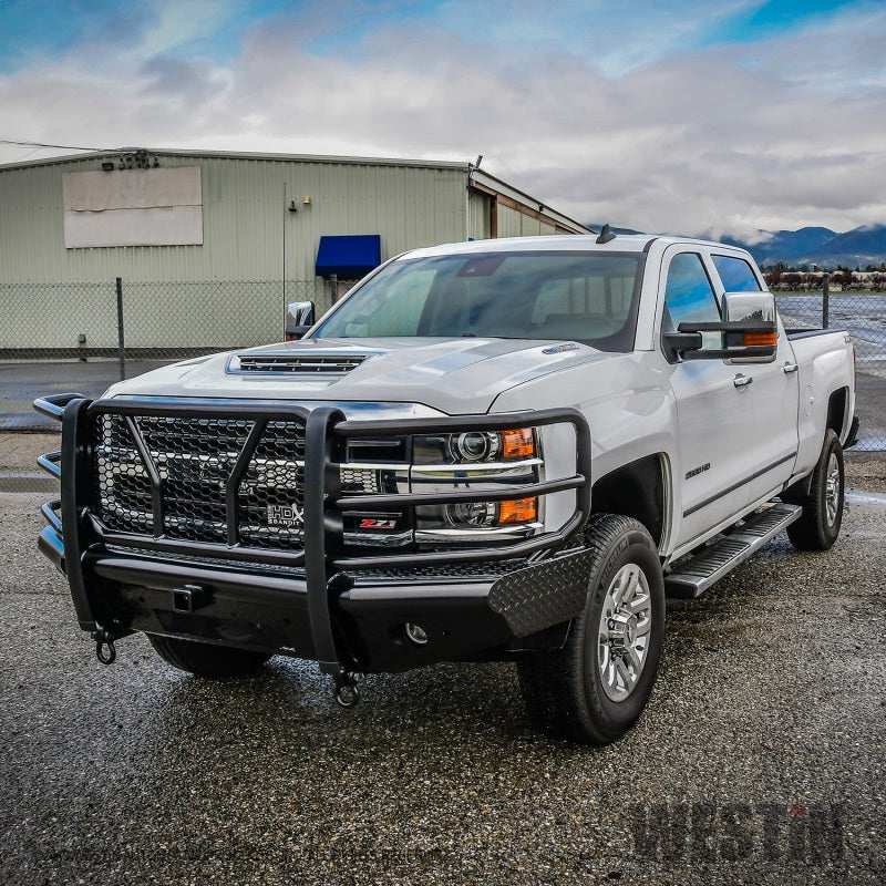 Westin/HDX Bandit 15-19 Chevrolet Silverado 2500/3500 Front Bumper - Black Westin