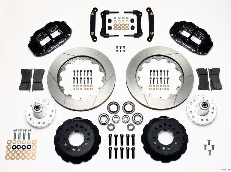 Wilwood Narrow Superlite 6R Front Hub Kit 14.00in 70-78 Camaro Wilwood