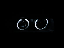 Load image into Gallery viewer, ANZO USA Bmw 3 Series E36 4dr Projector Headlights W/ Halo Black G2 1 Pc; 1992-1998 - eliteracefab.com