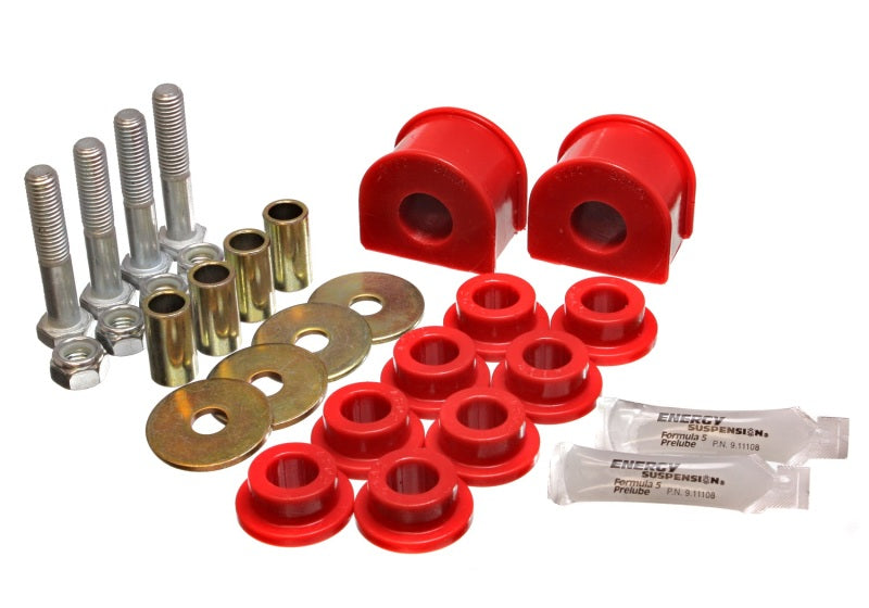 Energy Suspension 99-04 Ford F-150 Lightning 2WD Red Rear Sway Bar Bushing Set (Inc End Links) - eliteracefab.com