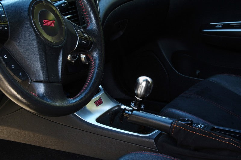 Perrin BRZ/FR-S/86 Brushed Barrel 1.85in Stainless Steel Shift Knob - eliteracefab.com