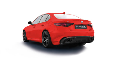 Remus 2016 Alfa Romeo Giulia Veloce Q4 AWD 2.0L Turbo Multiair Axle Back Exhaust (Tail Pipes Req) - eliteracefab.com