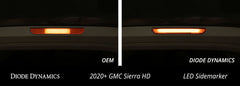 Diode Dynamics 20-21 Sierra 2500/3500 HD LED Sequential Sidemarkers Smoked Set