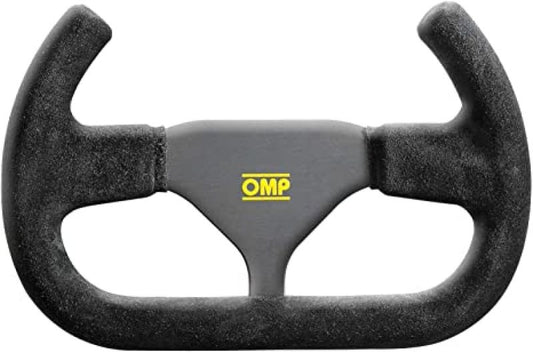 OMP Formula Open 250x170mm Open-Center Formula Suede Steering Wheel - Black – OD0-2017-071