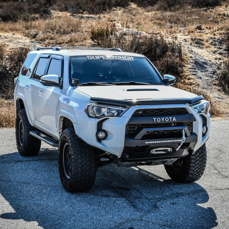 Westin 14-20 Toyota 4Runner Pro-Series Bumper Angular Bull Bar - Textured Black - eliteracefab.com