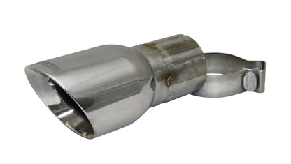 Corsa Single Universal 3.0in Inlet / 4in Outlet Polished Pro-Series Tip Kit - eliteracefab.com