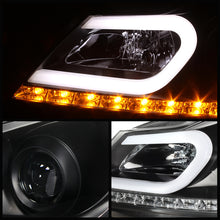 Load image into Gallery viewer, Spyder Mercedes Benz W204 C-Class 12-13 Projector Halogen Model- DRL Blk PRO-YD-MBW20412-DRL-BK - eliteracefab.com