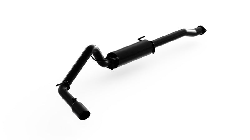 MBRP 2016 Toyota Tacoma 3.5L Cat Back Single Side Exit Black Exhaust System - eliteracefab.com