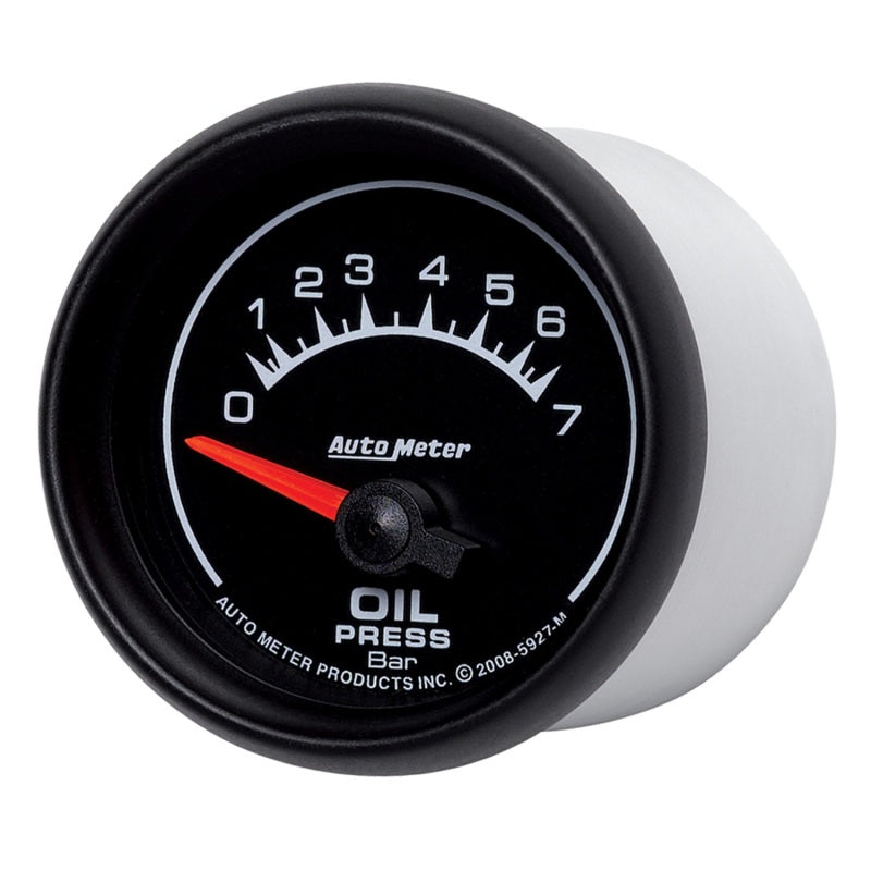 Autometer ES 52.4mm 0-7 Bar Oil Pressure SSE Gauge 5927-M