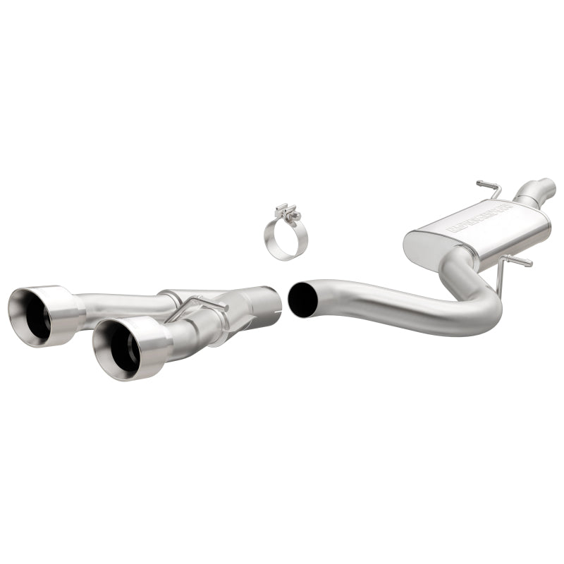 MagnaFlow 12-13 VW Golf L4 2.0L Turbocharged Dual Center Rear Exit Stainless Cat Back Perf Exhaust Magnaflow