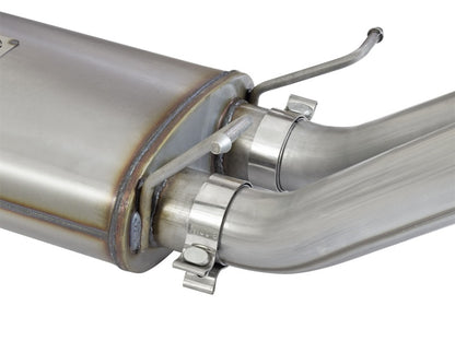 aFe MACH Force-Xp 3in CB SS Dual Exhaust w/Polished Tips 09-16 GM Silverado/Sierra 4.3L/4.8L/5.3L aFe