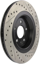 Load image into Gallery viewer, StopTech Slotted &amp; Drilled Sport Brake Rotor - eliteracefab.com