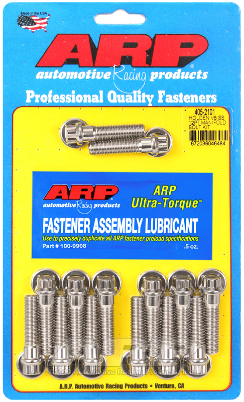 ARP Holden V8 SS 12pt Manifold Bolt Kit ARP