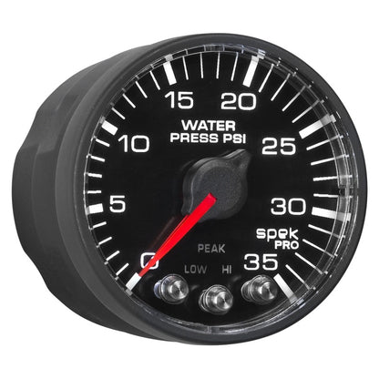 Autometer Spek-Pro 52.4mm 0-35 PSI Digital Stepper Motor Water Pressue Gauge P343328
