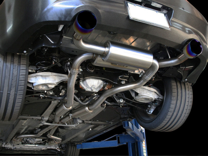 aFe Takeda 2-1/2in 304SS Cat-Back Exhaust Infiniti G37 08-13/Q60 14-15 V6-3.7 w/ Blue Flame Tips aFe
