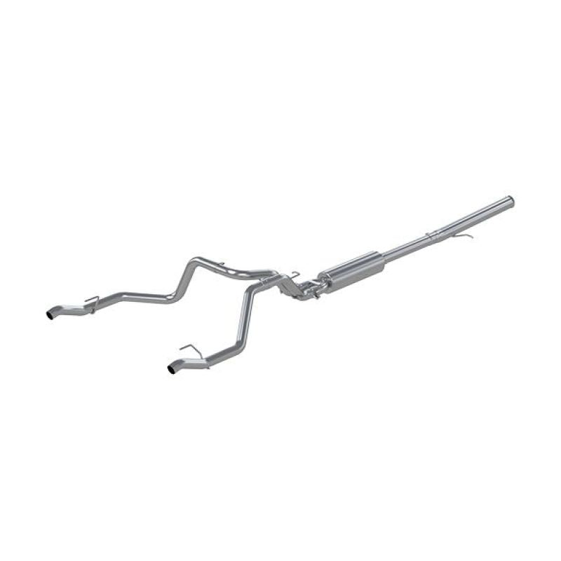 MBRP 19-Up Chevy Silverado 1500 6.2L 2.5in Catback Dual Rear Exit Aluminized - eliteracefab.com