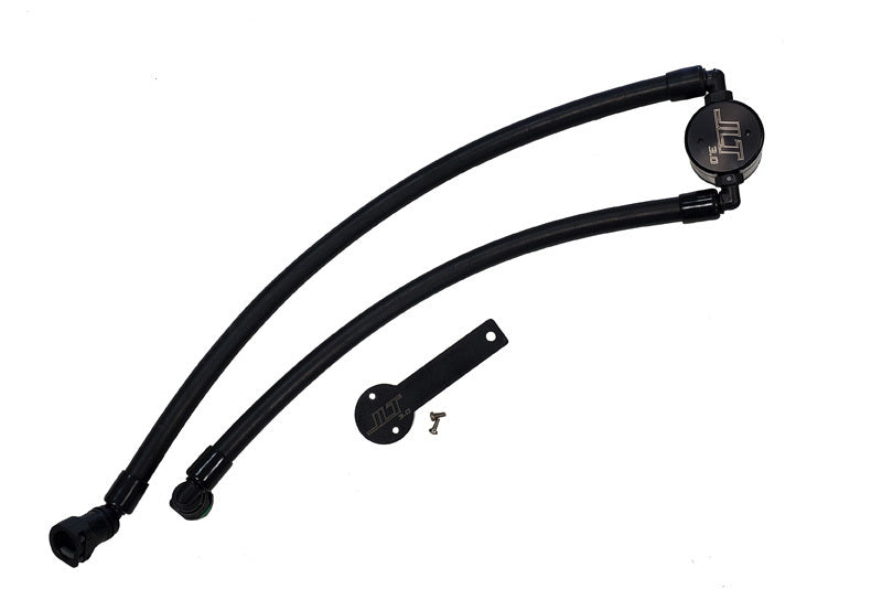 J&L 2021 Ram TRX 6.2L Supercharged Passenger Side Oil Separator 3.0 - Black Anodized - eliteracefab.com