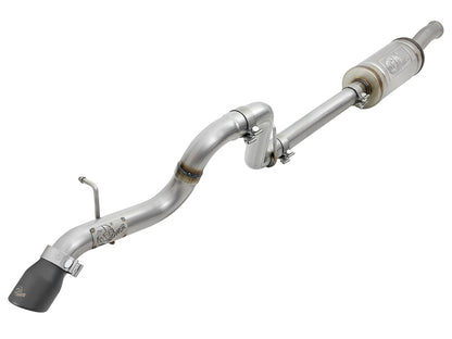 aFe MACH Force-Xp Axle-Back Hi-Tuck Exhaust System w/Black Tip 18-19 Jeep Wrangler (JL) V6 3.6L aFe