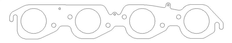 Cometic GM BBC 2.250in Round Port - 030in MLS Exhaust Gasket Cometic Gasket