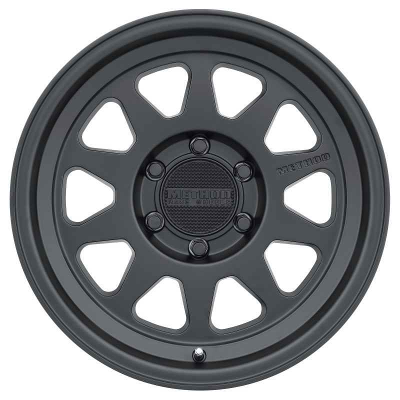 Method MR316 17x8.5 0mm Offset 6x120 67mm CB Matte Black Wheel - eliteracefab.com