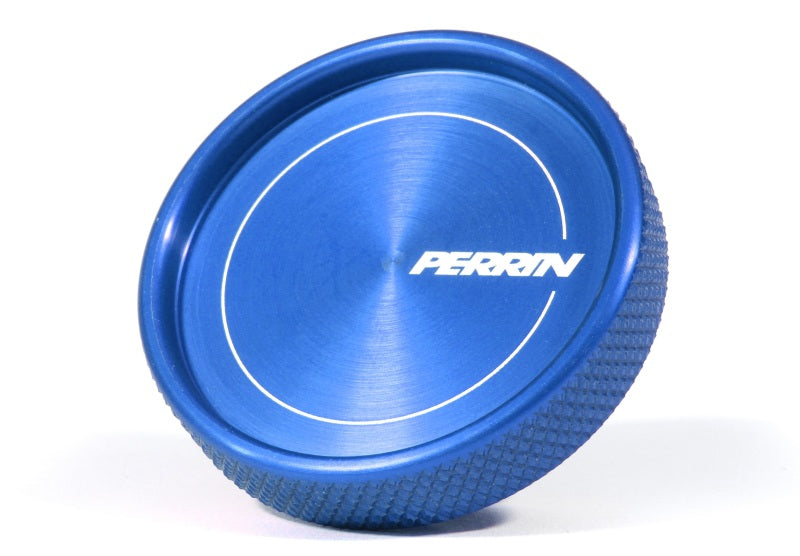 Perrin 02-21 Subaru WRX / 04-21 STI / 00-16 Forester XT Oil Fill Cap - Blue - eliteracefab.com